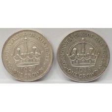 AUSTRALIA 1937 and 1938 . CROWNS . VERY SCARCE